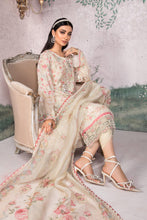 Load image into Gallery viewer, Buy Maria B Silk Net &#39;21 | SN-106 Peach @lebaasonline. Maria b Silk Net Collection 2021 has varied variety of colors. Pakistani Silk dresses USA are exclusively in demand for evening &amp; Party Wear. Indian Bridal dresses online UK can be customized at our designer boutique in USA, France from Lebaasonline at SALE!