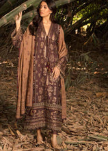 Load image into Gallery viewer, Shop now Sobia Nazir Winter Shawl 2021 Brown velvet suit Various VELVET SALWAR SUIT DESIGNS are available in Pakistani brands such as Maria b, Sobia Nazir, Sana Safinaz. We have VELVET SALWAR SUIT LATEST COLLECTION in unstitched/customized for evening/party wear. VELVET SALWAR SUITS @lebaasonline in USA, UK at SALE!