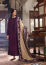 Load image into Gallery viewer, ASIM JOFA | WINTER COLLECTION 22 SYRA EDIT | Navy Blue Velvet Dress perfectly suits this winter wedding season. The Pakistani bridal dresses online UK with velvet touch is available @lebaasonline. We have various Pakistani designer boutique dresses of Maria B, Asim Jofa, Imrozia and you can get in UK USA