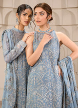 Load image into Gallery viewer, Zarif -Blue Bell PAKISTANI DRESSES &amp; READY MADE PAKISTANI CLOTHES UK. Buy Zarif UK Embroidered Collection of Winter Lawn, Original Pakistani Brand Clothing, Unstitched &amp; Stitched suits for Indian Pakistani women. Next Day Delivery in the U. Express shipping to USA, France, Germany &amp; Australia 