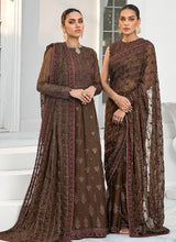 Load image into Gallery viewer, Zarif - Hazel Wood PAKISTANI DRESSES &amp; READY MADE PAKISTANI CLOTHES UK. Buy Zarif UK Embroidered Collection of Winter Lawn, Original Pakistani Brand Clothing, Unstitched &amp; Stitched suits for Indian Pakistani women. Next Day Delivery in the U. Express shipping to USA, France, Germany &amp; Australia 