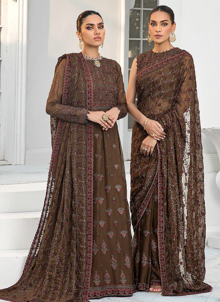 Zarif - Hazel Wood PAKISTANI DRESSES & READY MADE PAKISTANI CLOTHES UK. Buy Zarif UK Embroidered Collection of Winter Lawn, Original Pakistani Brand Clothing, Unstitched & Stitched suits for Indian Pakistani women. Next Day Delivery in the U. Express shipping to USA, France, Germany & Australia 