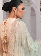 Load image into Gallery viewer, Zarif - Coral PAKISTANI DRESSES &amp; READY MADE PAKISTANI CLOTHES UK. Buy Zarif UK Embroidered Collection of Winter Lawn, Original Pakistani Brand Clothing, Unstitched &amp; Stitched suits for Indian Pakistani women. Next Day Delivery in the U. Express shipping to USA, France, Germany &amp; Australia 