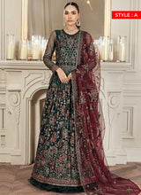 Load image into Gallery viewer, Zarif - Pine Green PAKISTANI DRESSES &amp; READY MADE PAKISTANI CLOTHES UK. Buy Zarif UK Embroidered Collection of Winter Lawn, Original Pakistani Brand Clothing, Unstitched &amp; Stitched suits for Indian Pakistani women. Next Day Delivery in the U. Express shipping to USA, France, Germany &amp; Australia 