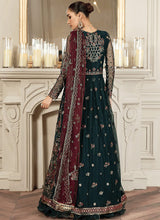 Load image into Gallery viewer, Zarif - Pine Green PAKISTANI DRESSES &amp; READY MADE PAKISTANI CLOTHES UK. Buy Zarif UK Embroidered Collection of Winter Lawn, Original Pakistani Brand Clothing, Unstitched &amp; Stitched suits for Indian Pakistani women. Next Day Delivery in the U. Express shipping to USA, France, Germany &amp; Australia 