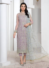 Load image into Gallery viewer, Zarif - Lilac PAKISTANI DRESSES &amp; READY MADE PAKISTANI CLOTHES UK. Buy Zarif UK Embroidered Collection of Winter Lawn, Original Pakistani Brand Clothing, Unstitched &amp; Stitched suits for Indian Pakistani women. Next Day Delivery in the U. Express shipping to USA, France, Germany &amp; Australia 